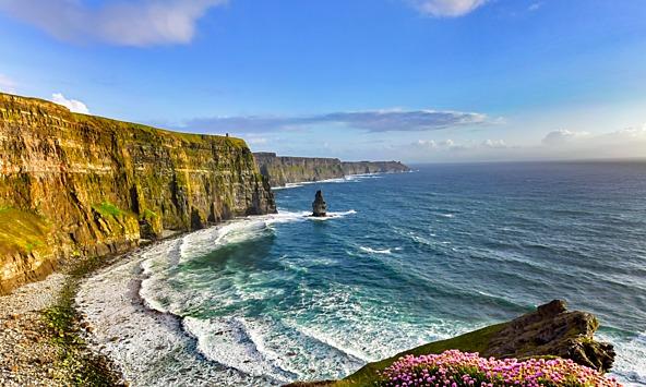 cliffs in Co. Clare, Ireland